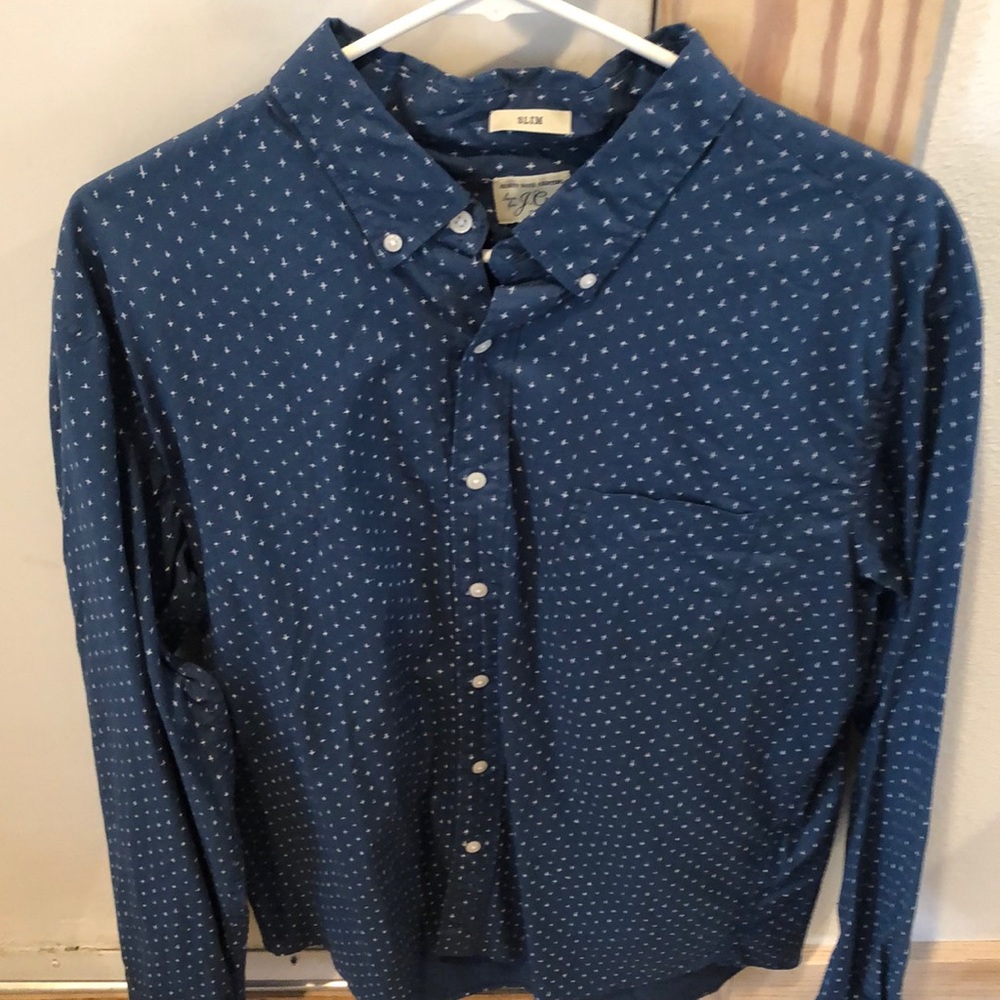 J crew XL slim causal shirt